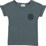 Manière Kids' Rib Appliqué T-Shirt