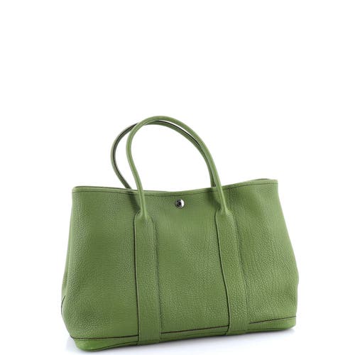 Pre-owned Hermes  Hermes Garden Party Tote Leather 36