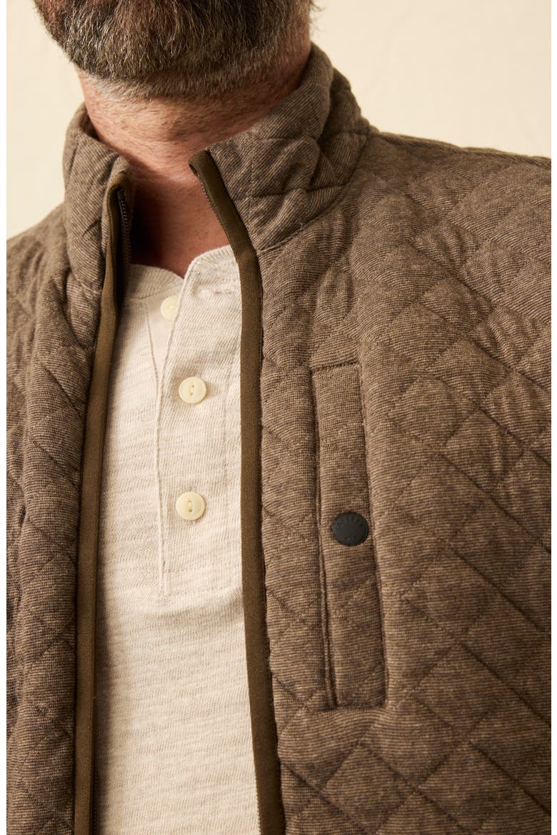 Epic Quilted Fleece Vest, Alternate, color, MOUNTAIN BRANCH HEATHER