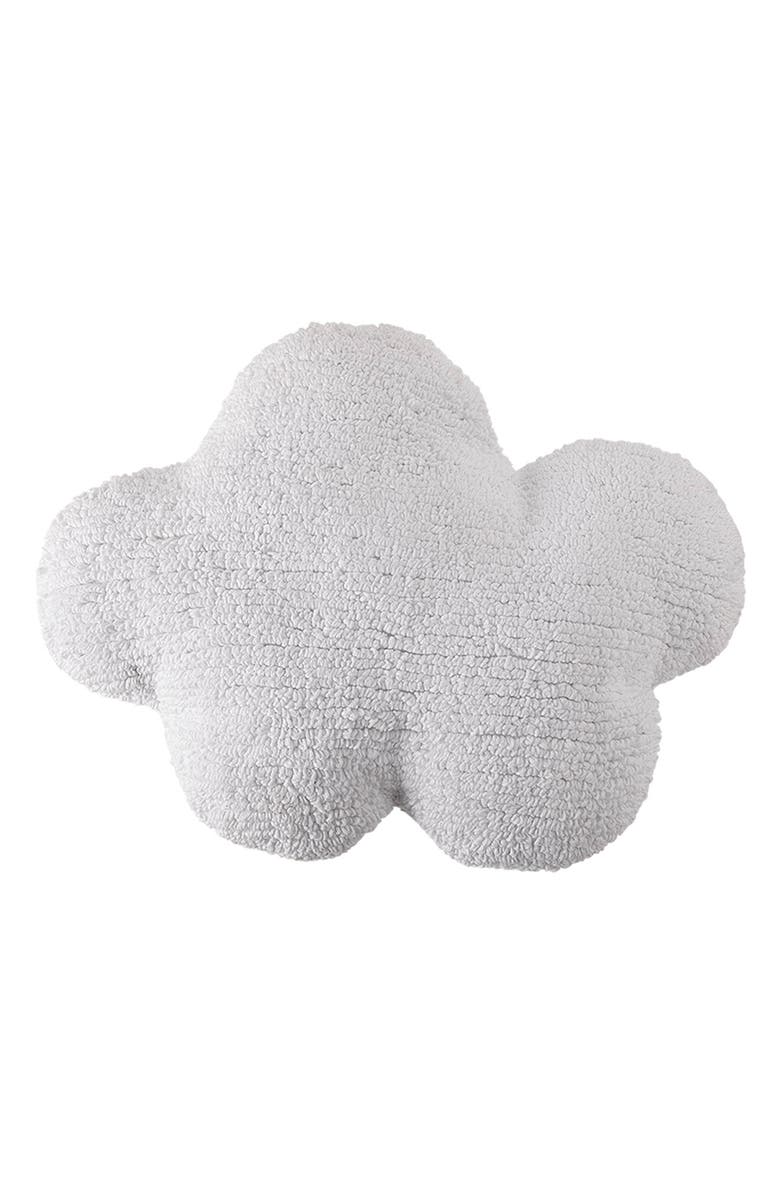 Lorena Canals Cloud Cushion, Main, color, White