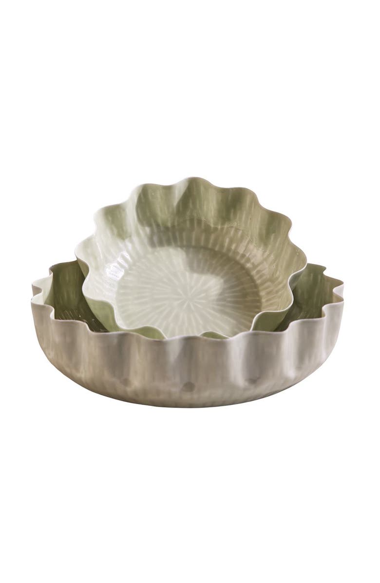 Be Home Nera Light Bowls - Set of 2, Main, color, White