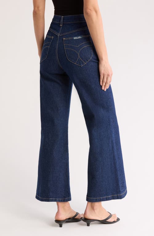 Rolla's Sailor True Rinse High Rise Flare Leg Ankle Jeans