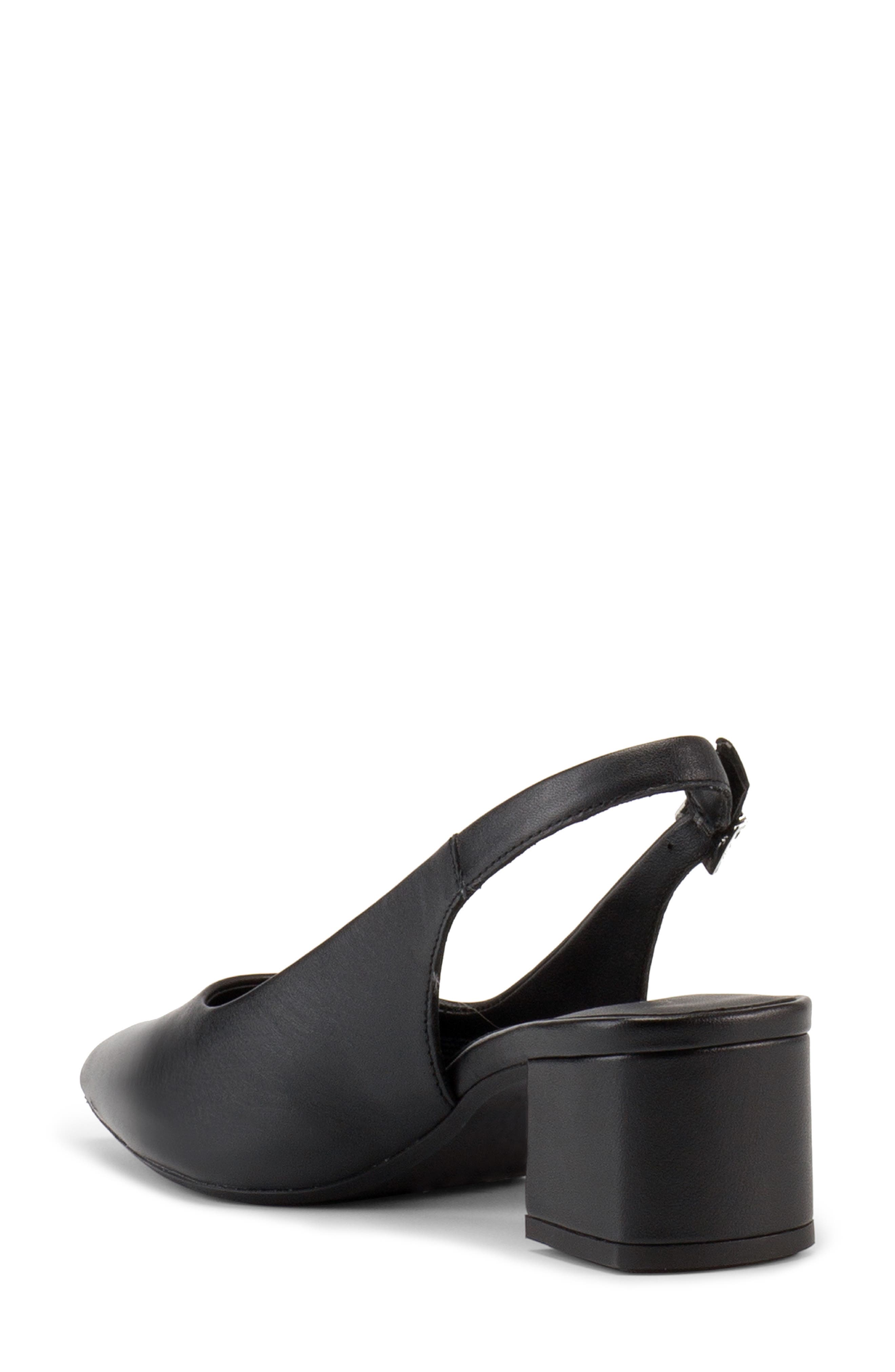 Vagabond Shoemakers Marta Slingback Pump, Alternate, color, Black