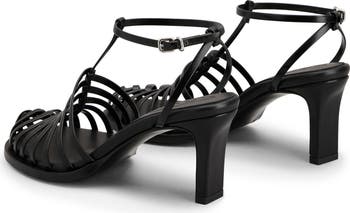 T-Strap Cage Sandal