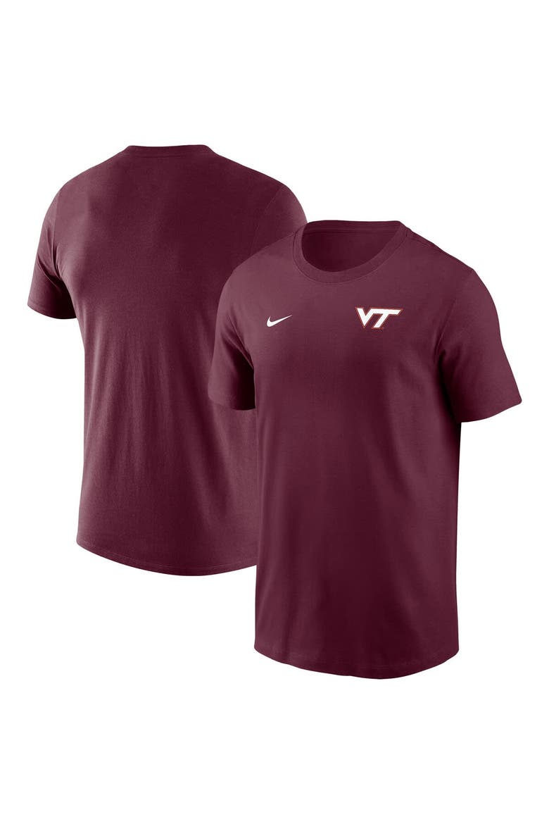 Men's Nike Maroon Virginia Tech Hokies 2025 Sideline Legend Performance T-Shirt, Main, color, Maroon