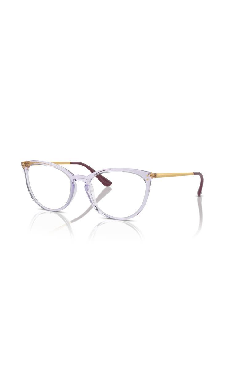 Vogue Eyewear 51mm Cat Eye optical glasses, Main, color, Violet