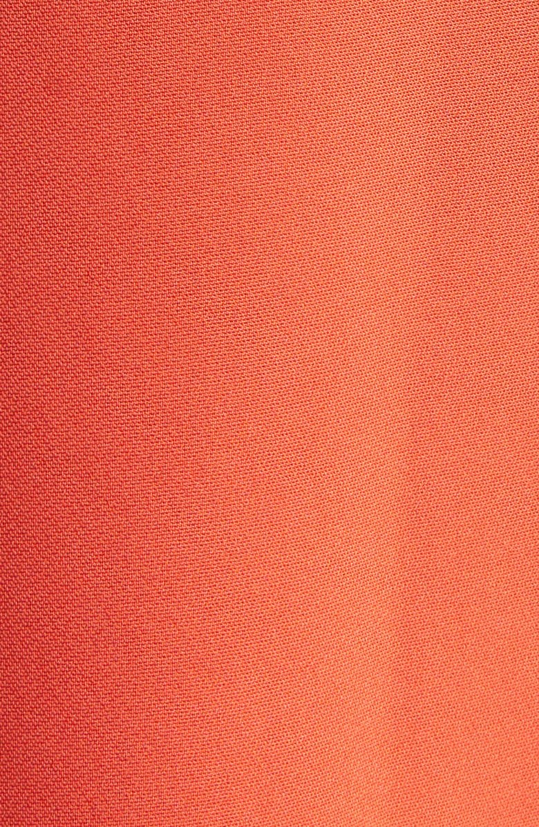 Reiss Marlie Short Sleeve Minidress, Alternate, color, Coral Orange