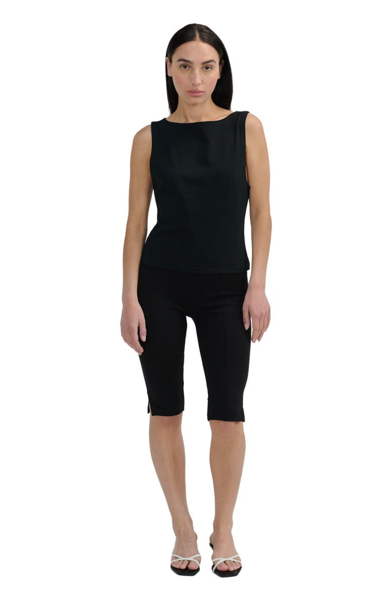 Almina Concept Boat Neck Tank Top, Main, color, 