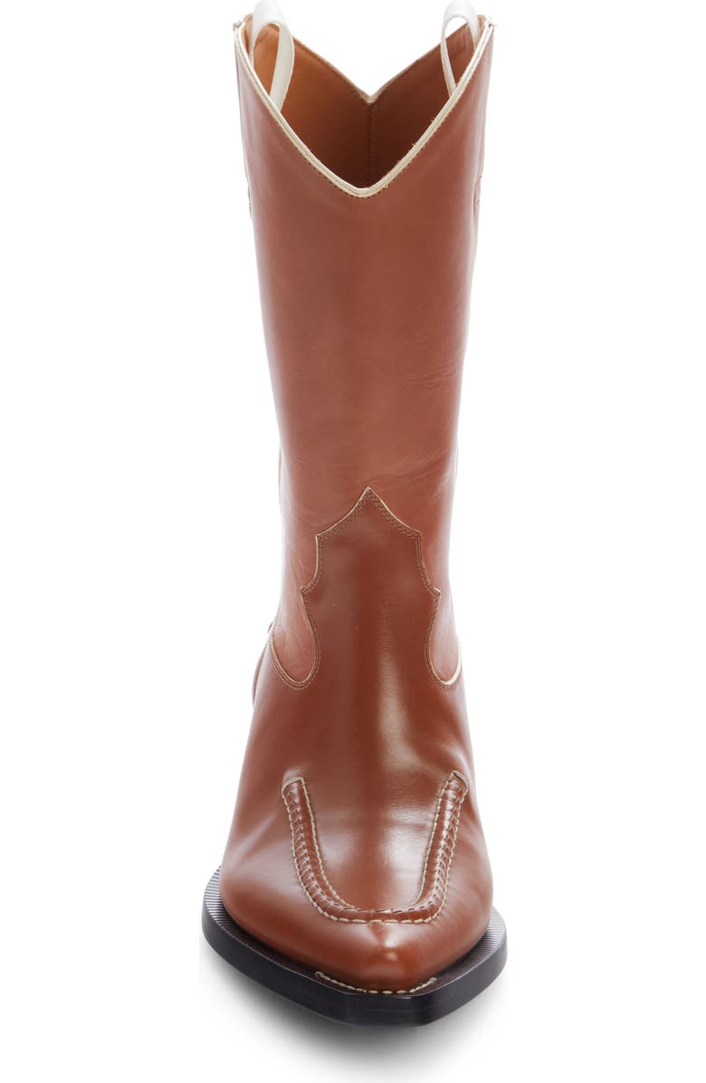 Chloé Nellie Western Boot, Alternate, color, Ochre Delight