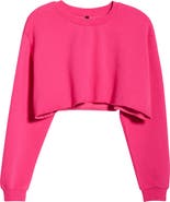 MPG LuxeFleece Crop Sweatshirt