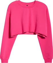 MPG LuxeFleece Crop Sweatshirt
