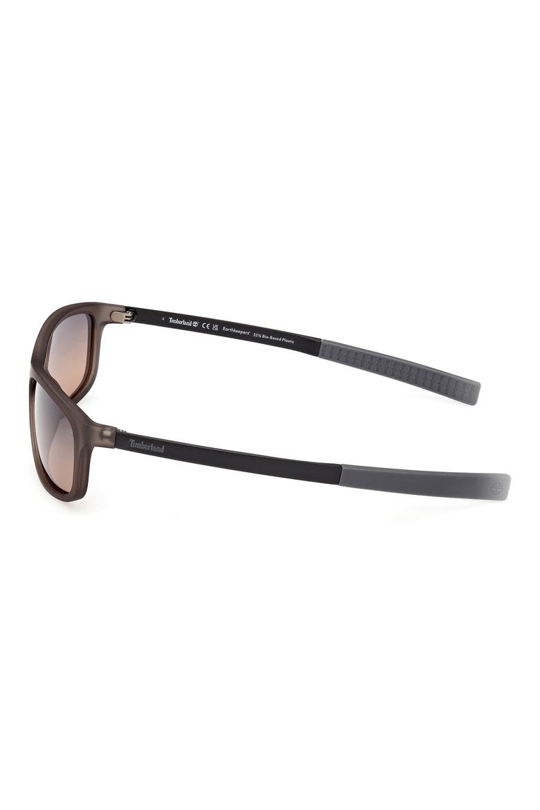 60mm Sunglasses, Alternate, color, GREY/ OTHER / SMOKE POLARIZED