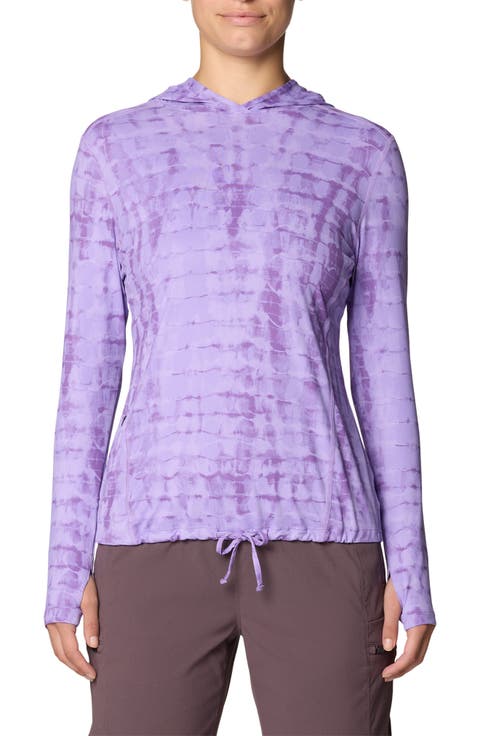 Crater Lake Long Sleeve UPF 50+ Hooded T-Shirt
