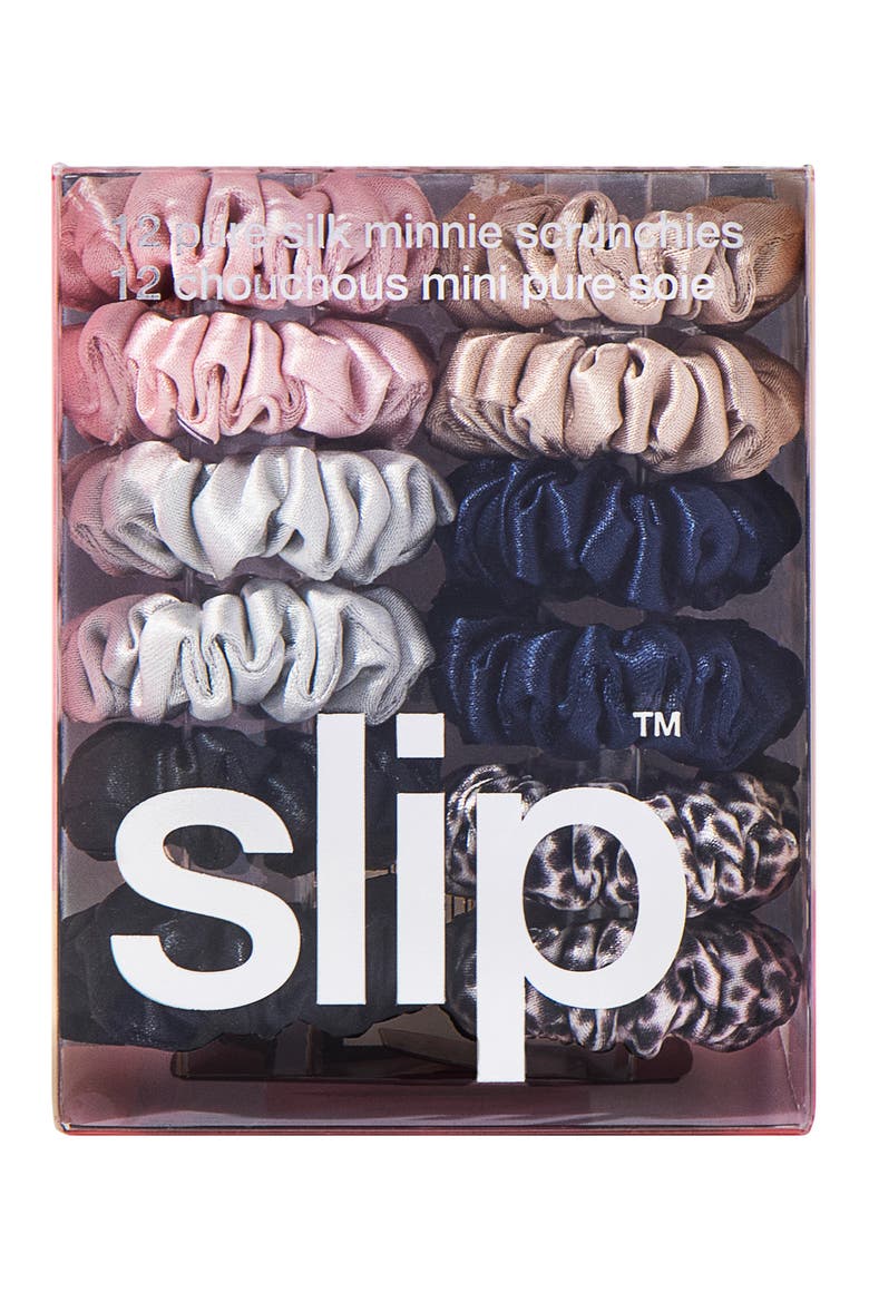 Minnie Set of 12 Classic Scrunchies, Alternate, color, CLASSIC