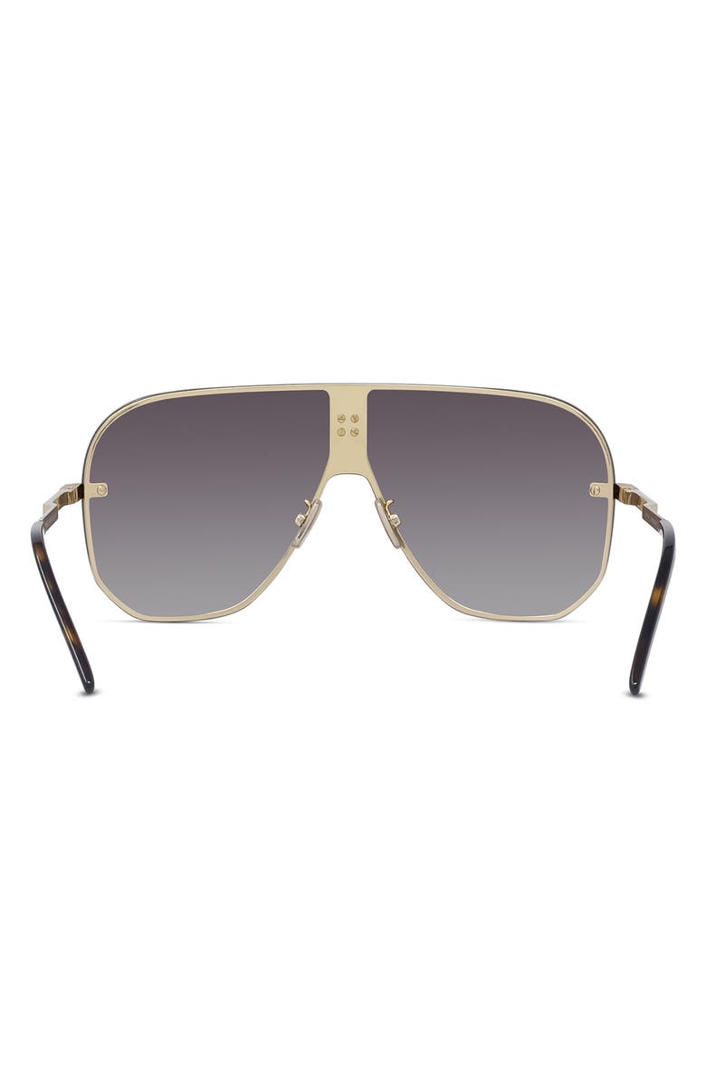 Givenchy 136mm Gradient Mask Sunglasses, Alternate, color, 