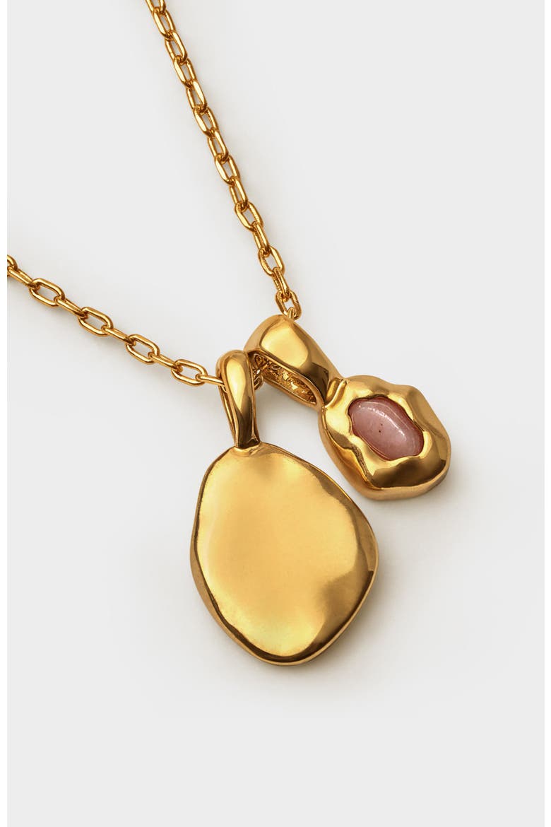 Birthstone Necklace, Alternate, color, July (Sunstone)