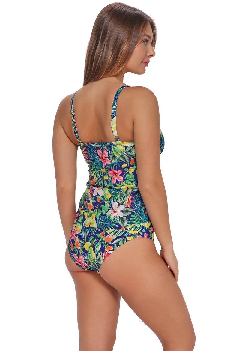 Forever Tankini Swimsuit Top - D Cup, Alternate, color, SEASIDE HARVEST