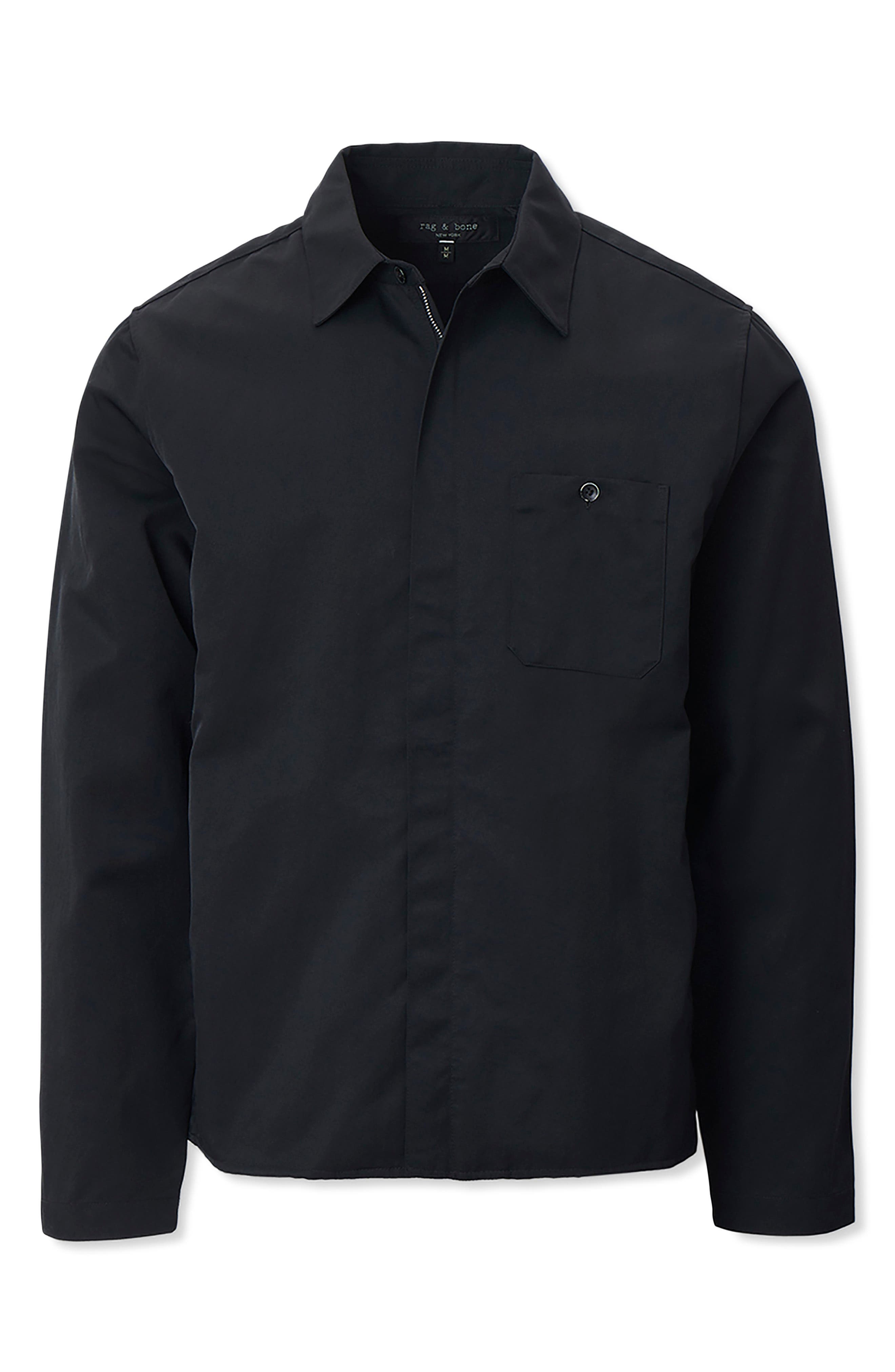 Karl Zip Shirt Jacket (Men) | Nordstrom