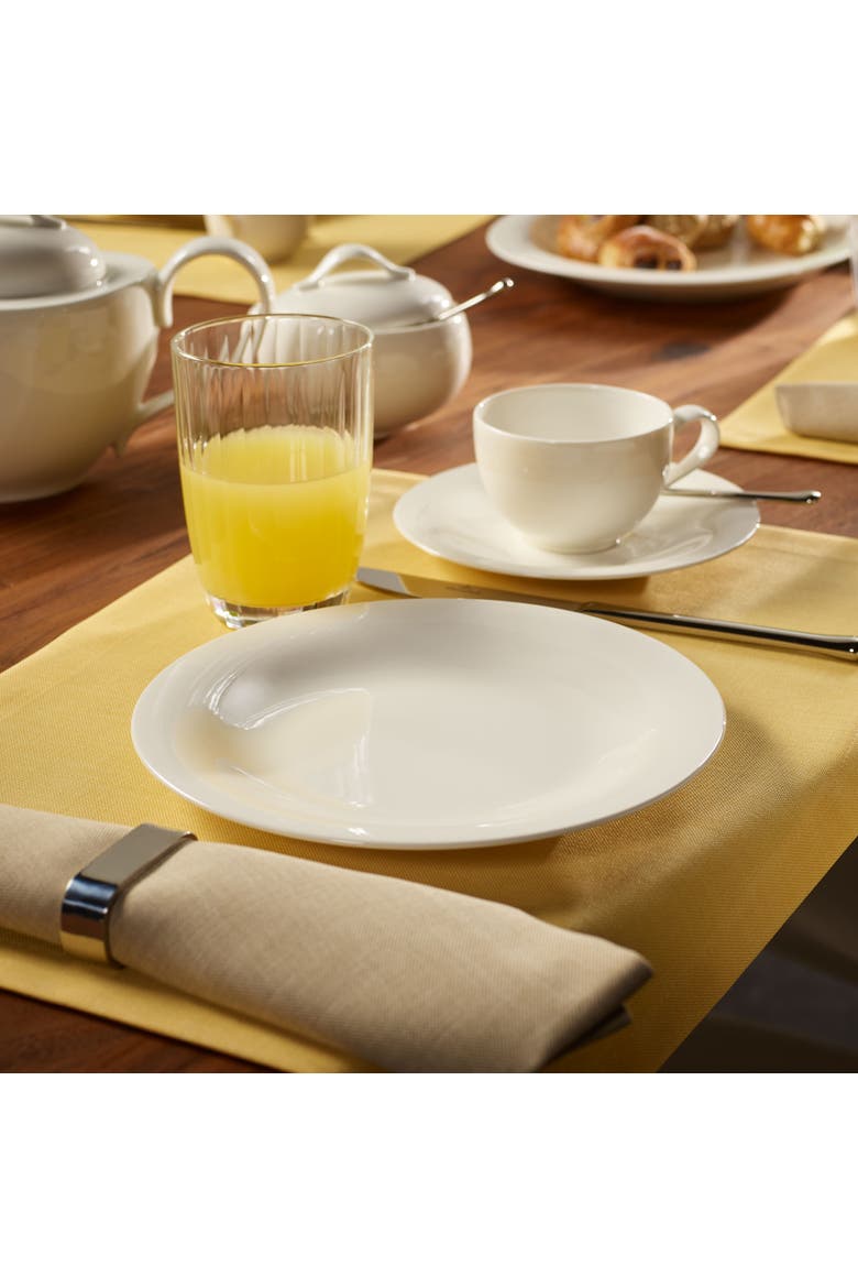 New Cottage Basic Salad Plate, Alternate, color, white