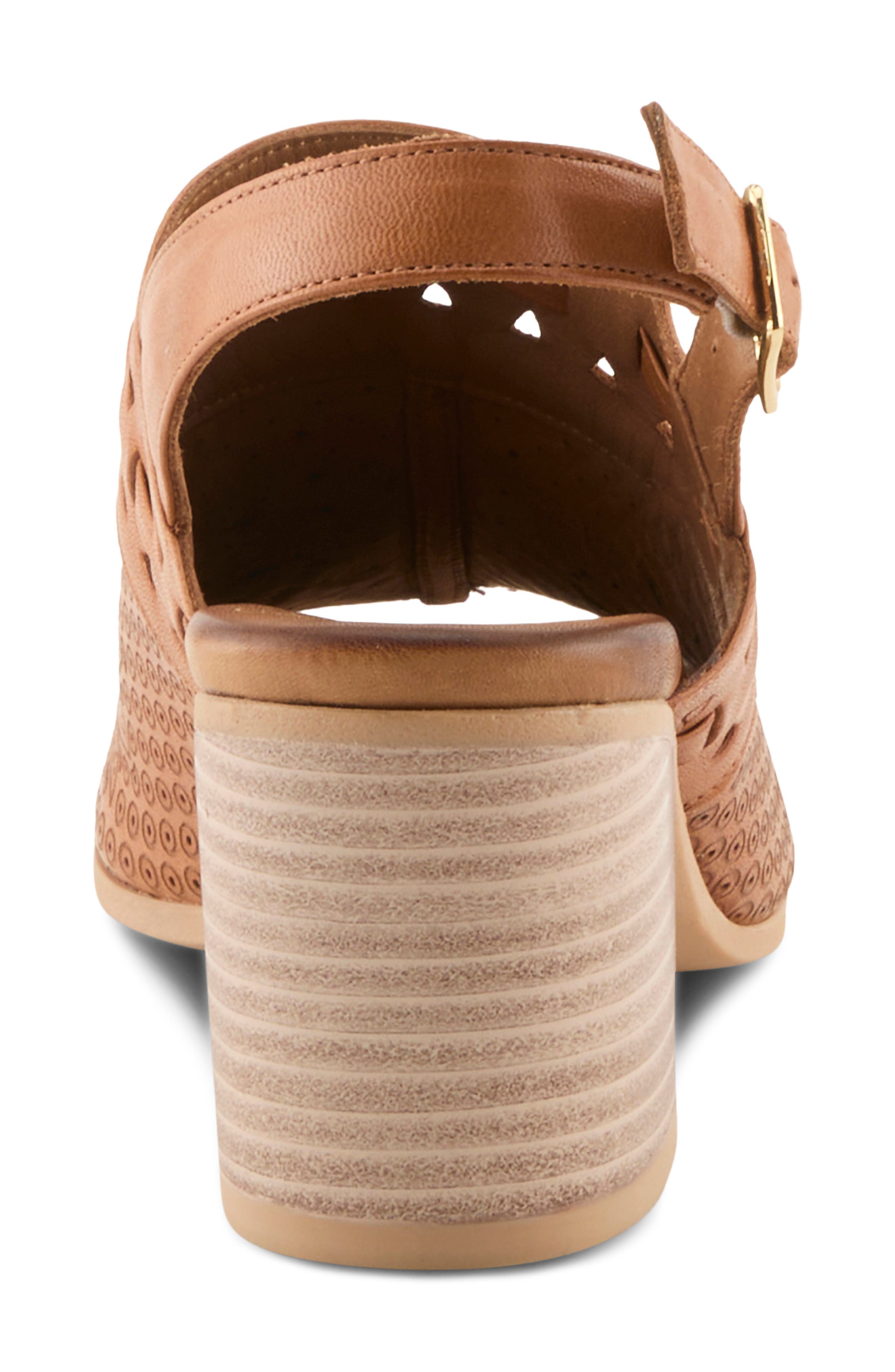 Sunela Slingback Sandal, Alternate, color, CAMEL