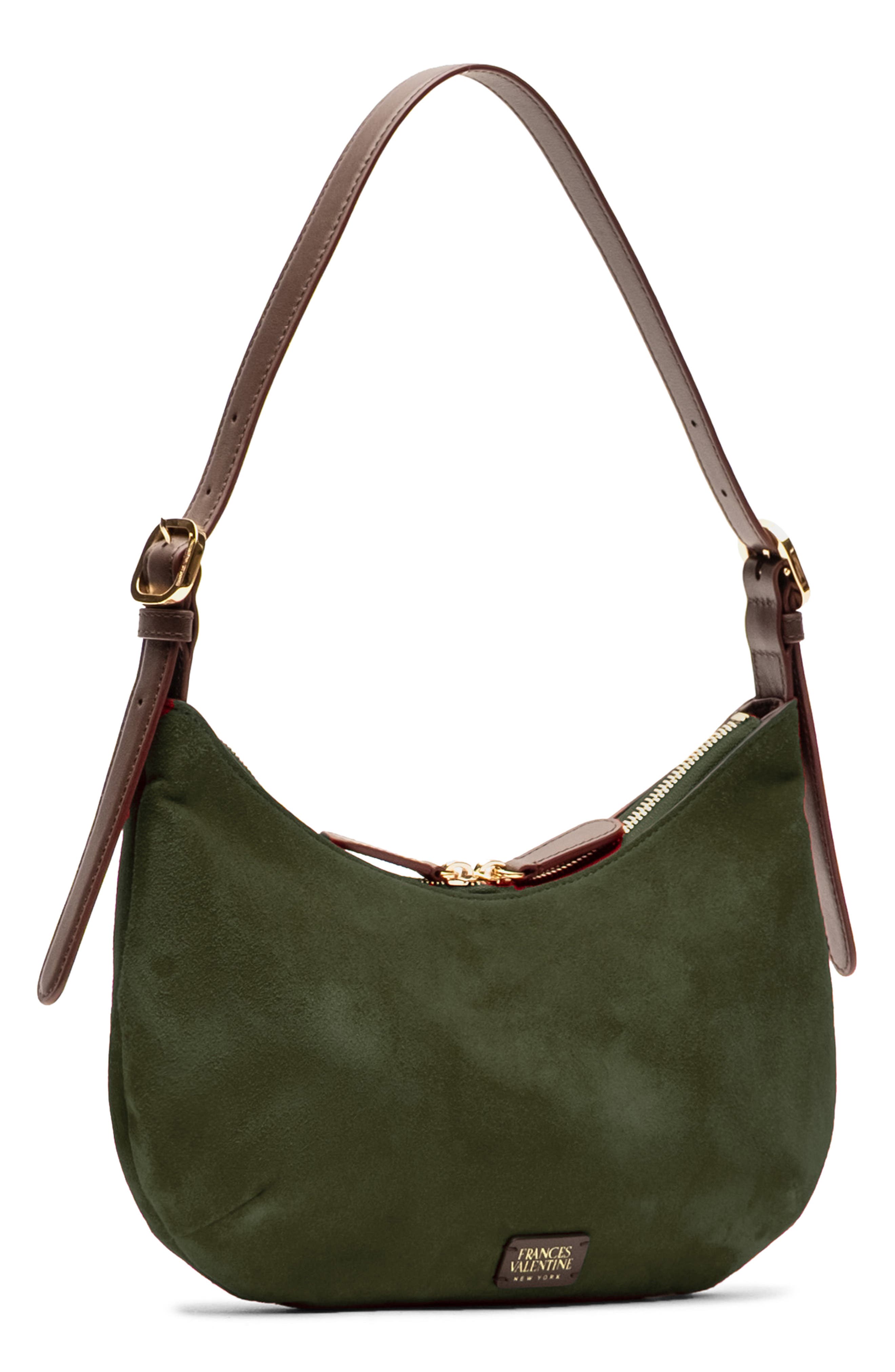 Frances Valentine Starr Hobo Shoulder Bag, Alternate, color, Olive