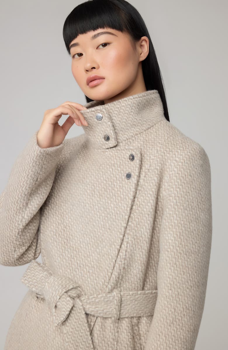 Soia & Kyo Genie Belted Coat, Alternate, color,