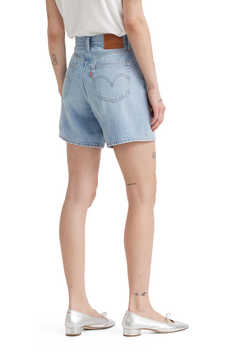 Baggy High Waist Denim Shorts, Alternate, color, FAR AND WIDE SHORT