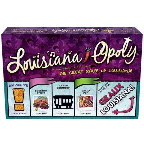 Louisiana Opoly Board Game
