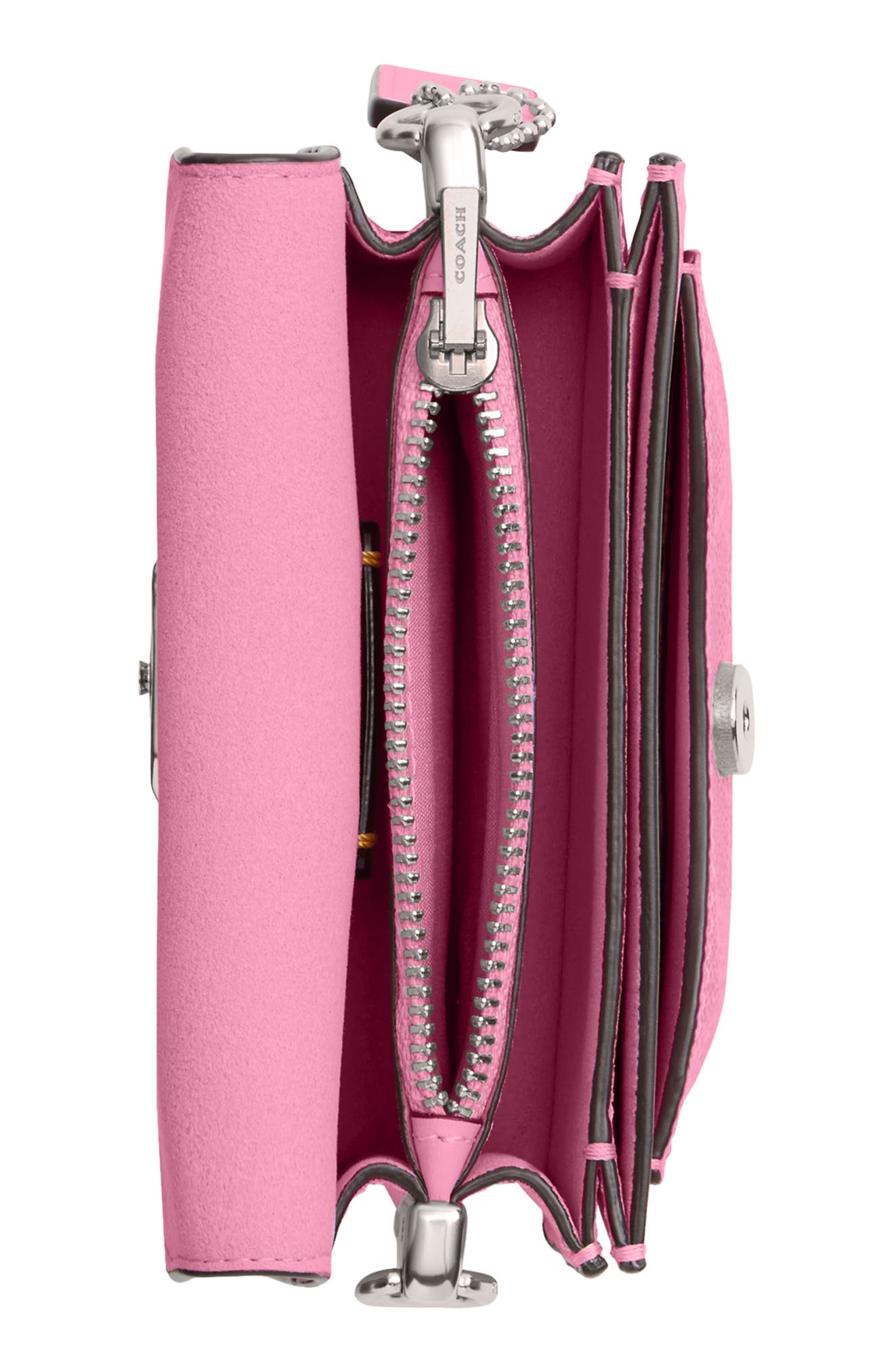 COACH Tabby Signature Canvas & Leather Shoulder Bag, Alternate, color, 