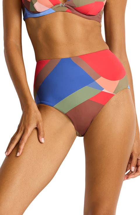 Santora High Waist Bikini Bottoms