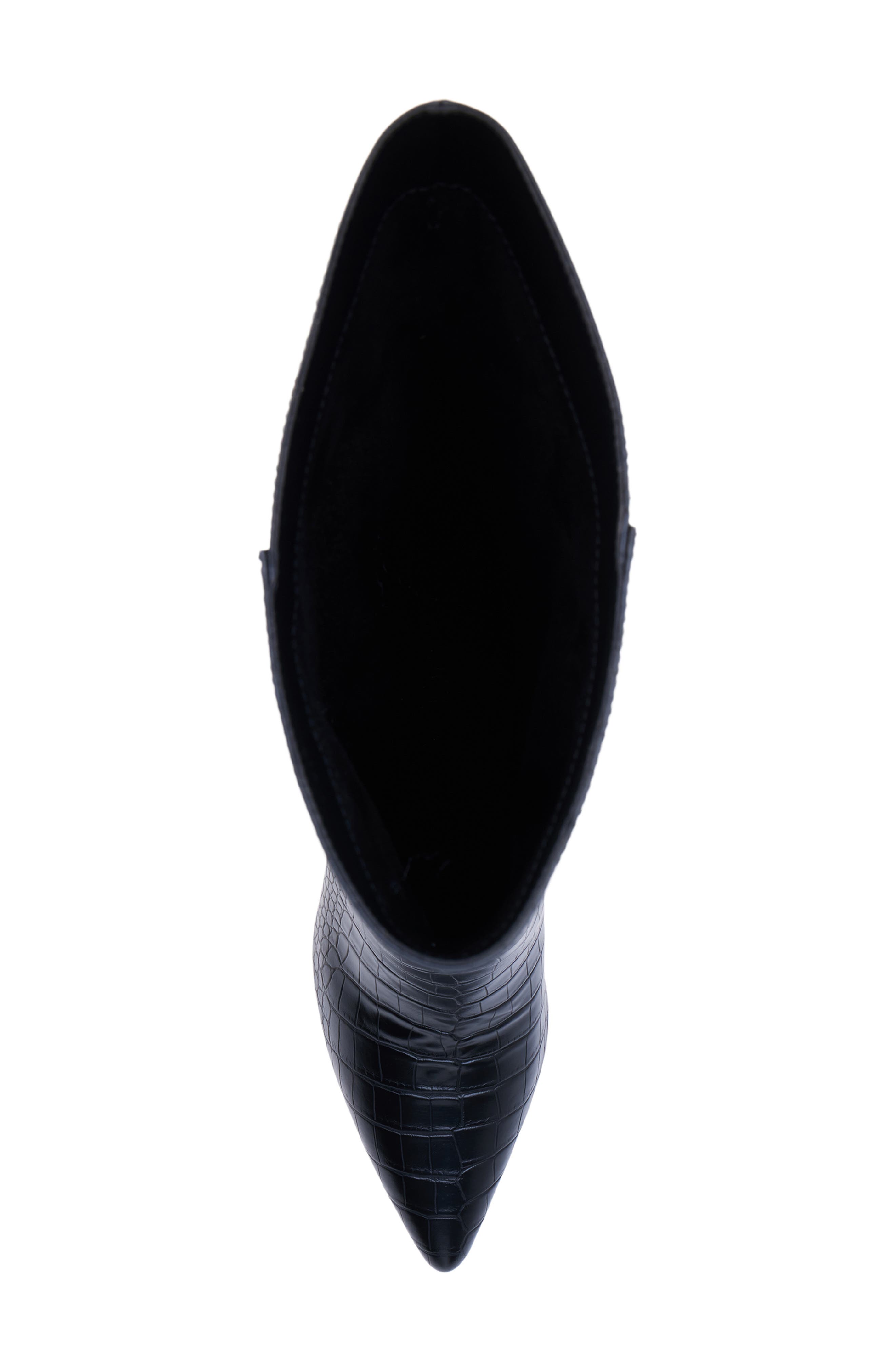 Coconuts by Matisse Alina Reptile Embossed Knee High Stiletto Boot, Alternate, color, 