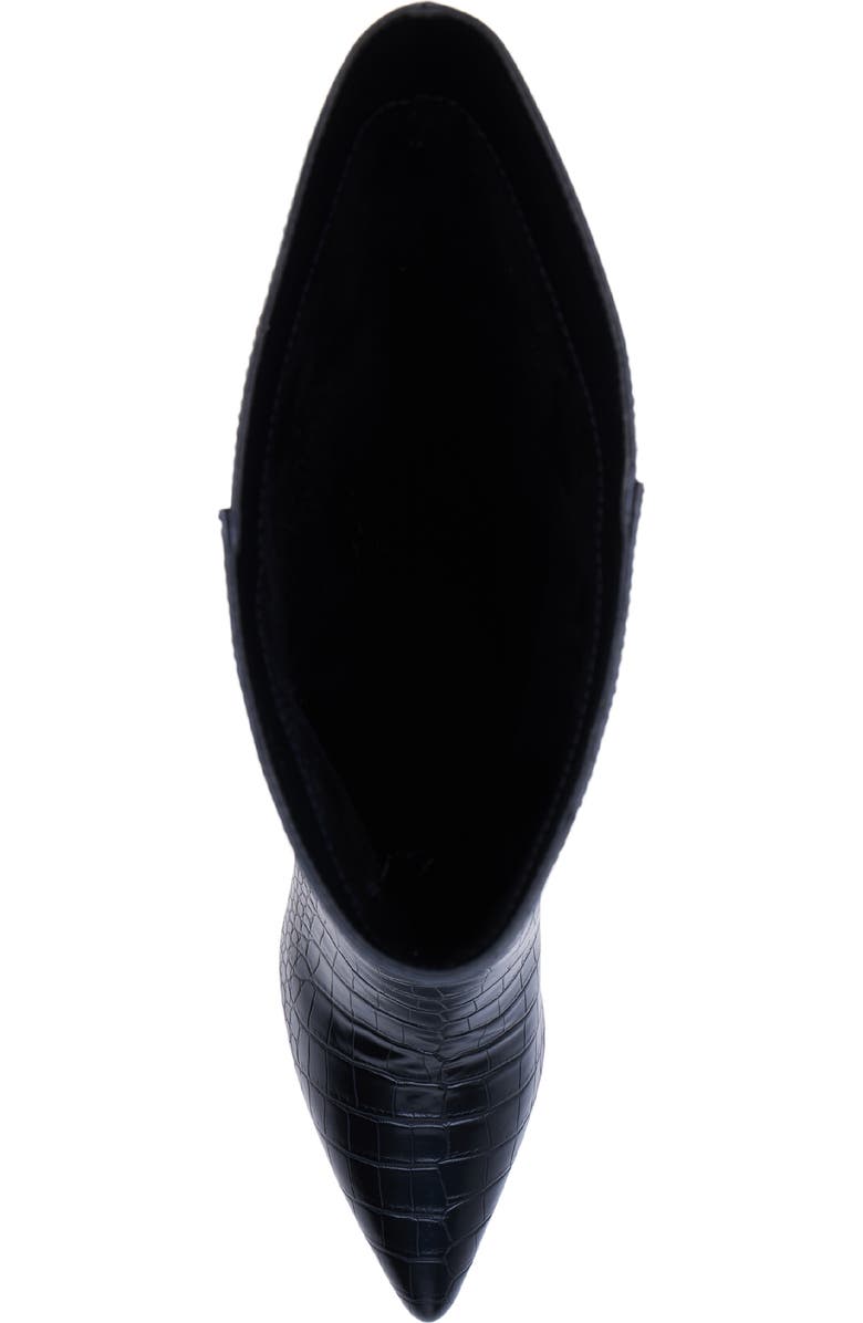 Coconuts by Matisse Alina Reptile Embossed Knee High Stiletto Boot, Alternate, color,