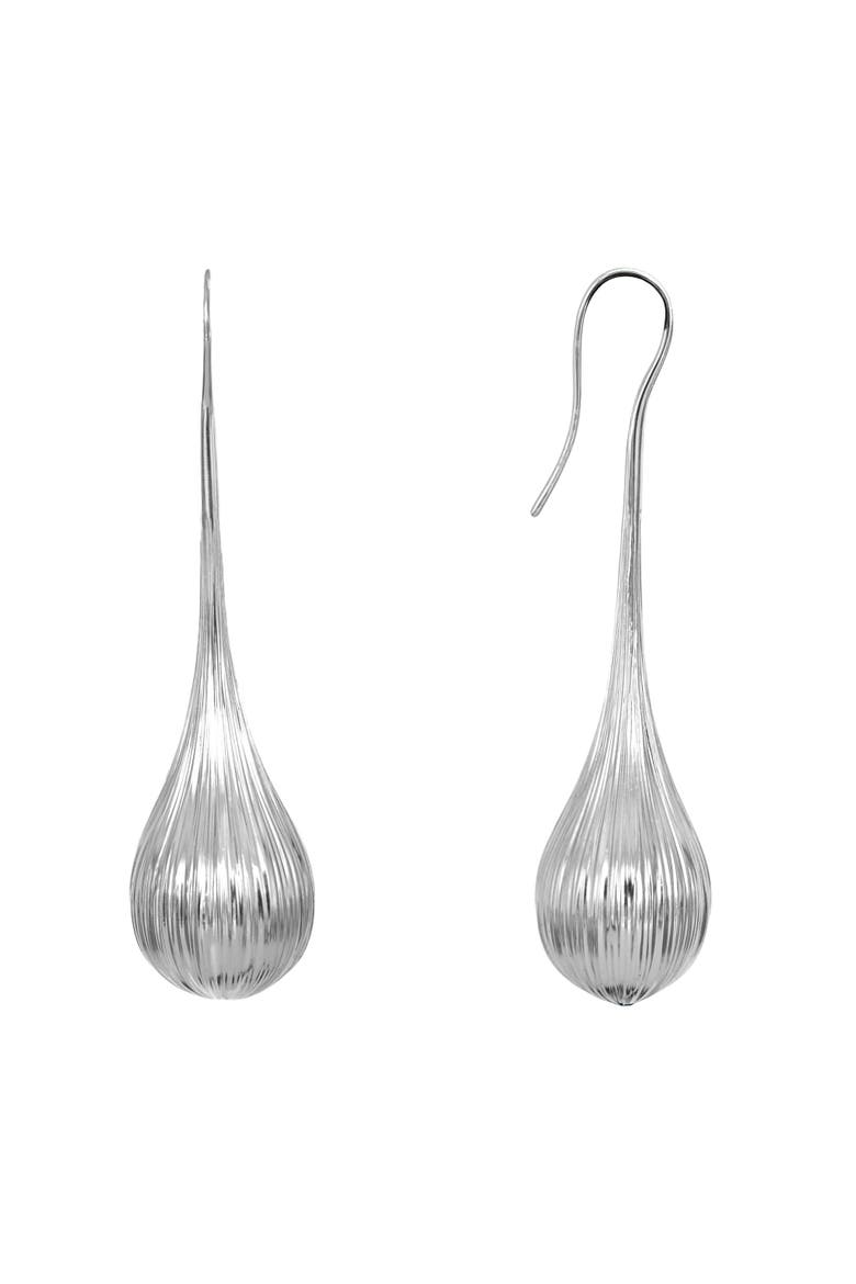 Cascade Drop Earrings, Main, color, Silver