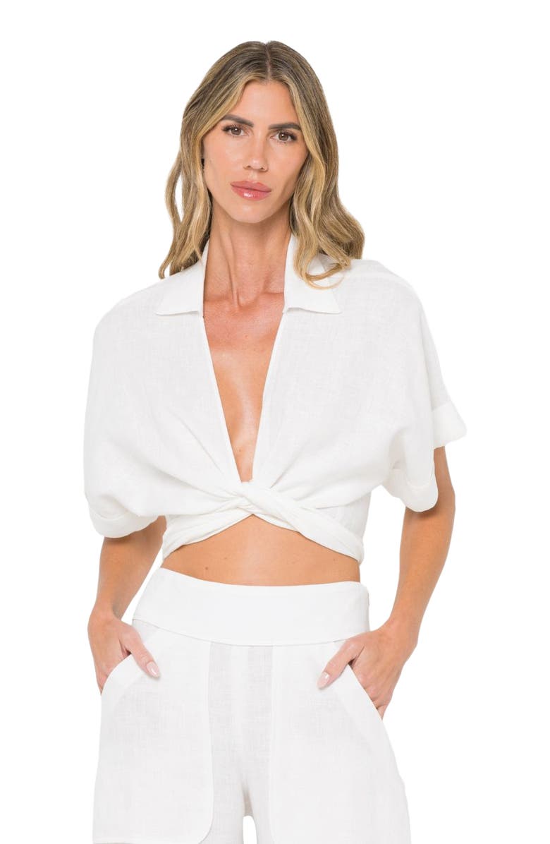 JBQ Chiara Top, Alternate, color, White