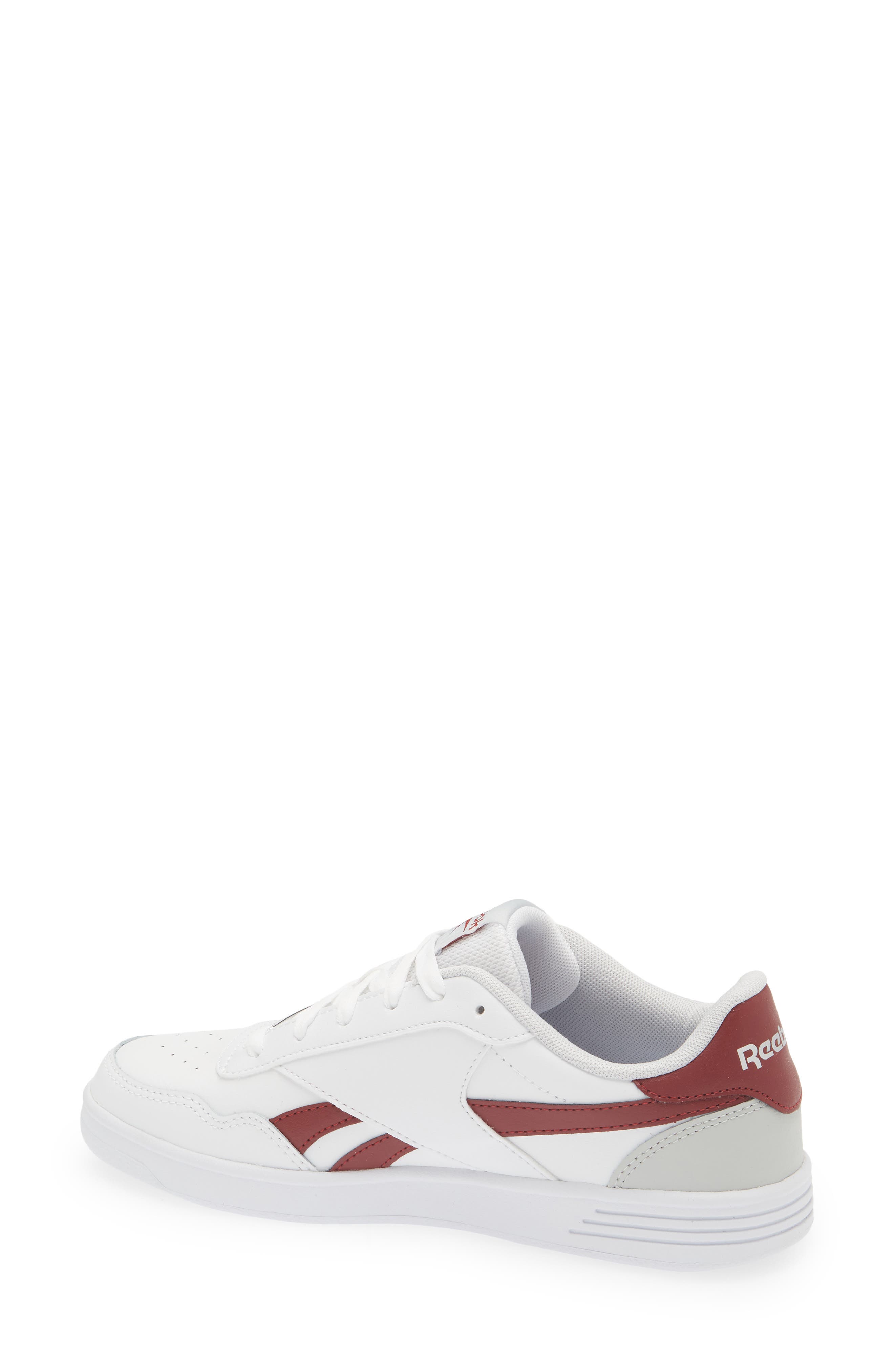Reebok Court Advance Sneaker, Alternate, color, White Red Grey