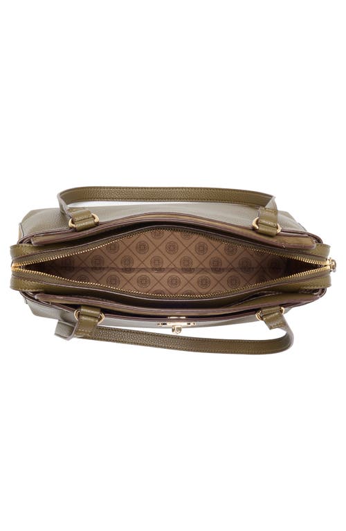 Nanette Lepore Kathryn Triple Section Shoulder Bag In Green