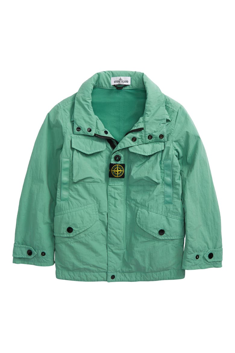 Kids' Field Jacket, Main, color, LIGHT GREEN