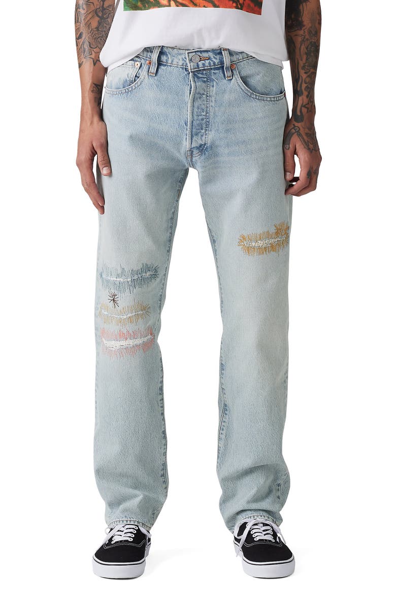 Levi's<sup>®</sup> Skateboarding<sup>™</sup> Rip & Repair Baggy Jeans, Main, color,