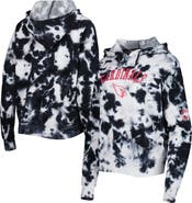 New Era Women's New Era Black Arizona Cardinals Cloud Dye Fleece Pullover Hoodie