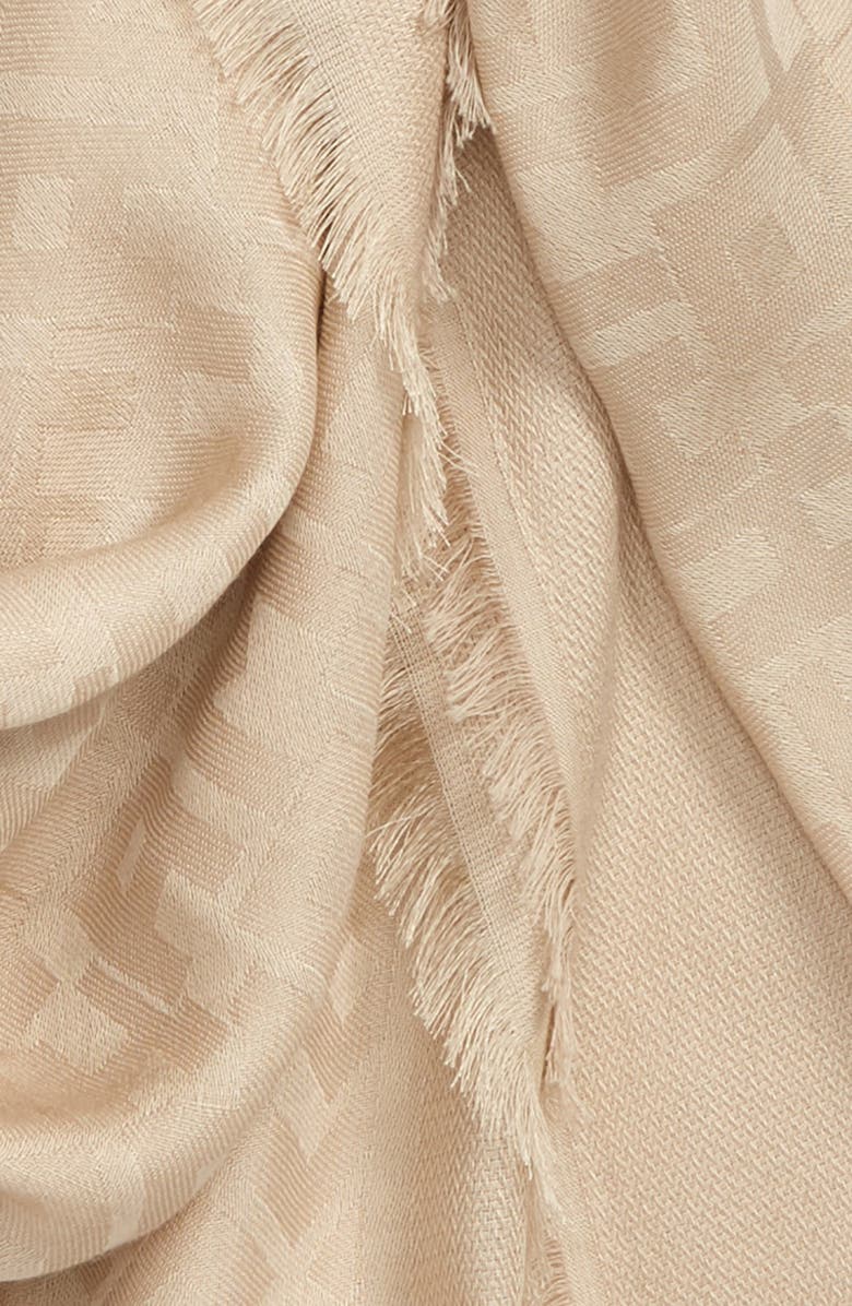 Longchamp Le Pliage LGP Logo Square Scarf, Alternate, color,