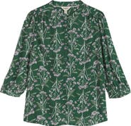 Seasalt Cornwall Willow Floral Print Popover Top