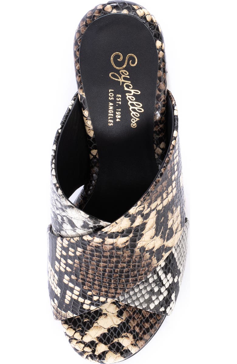 Seychelles Embark Peep Toe Mule, Alternate, color,