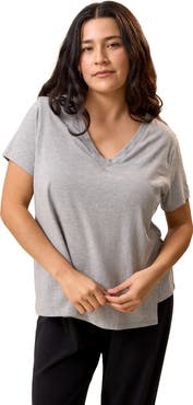 Kindred Bravely Classic Modal V-Neck Nursing T-Shirt