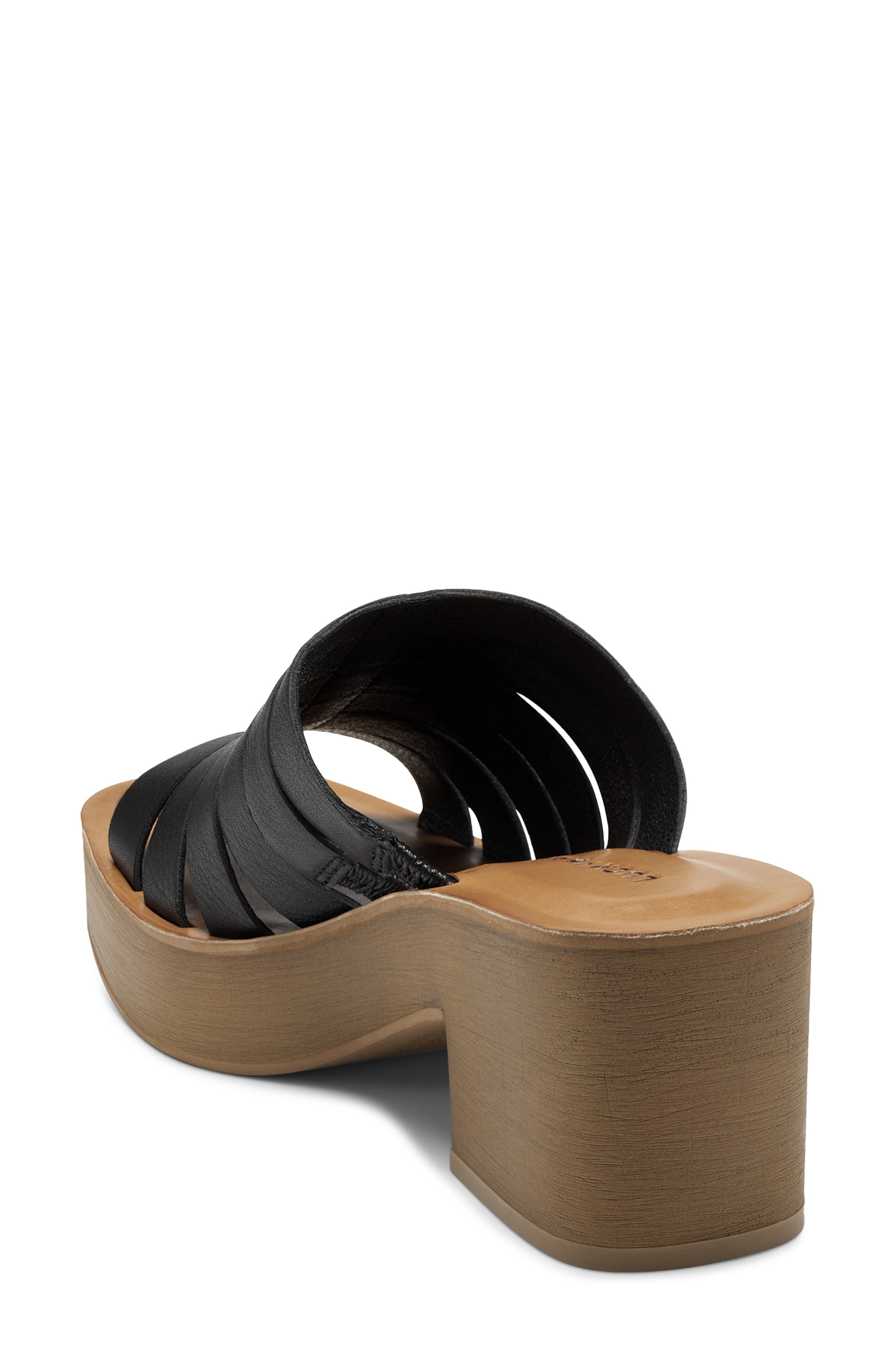 Lucky Brand Paydin Platform Slide Sandal, Alternate, color, 