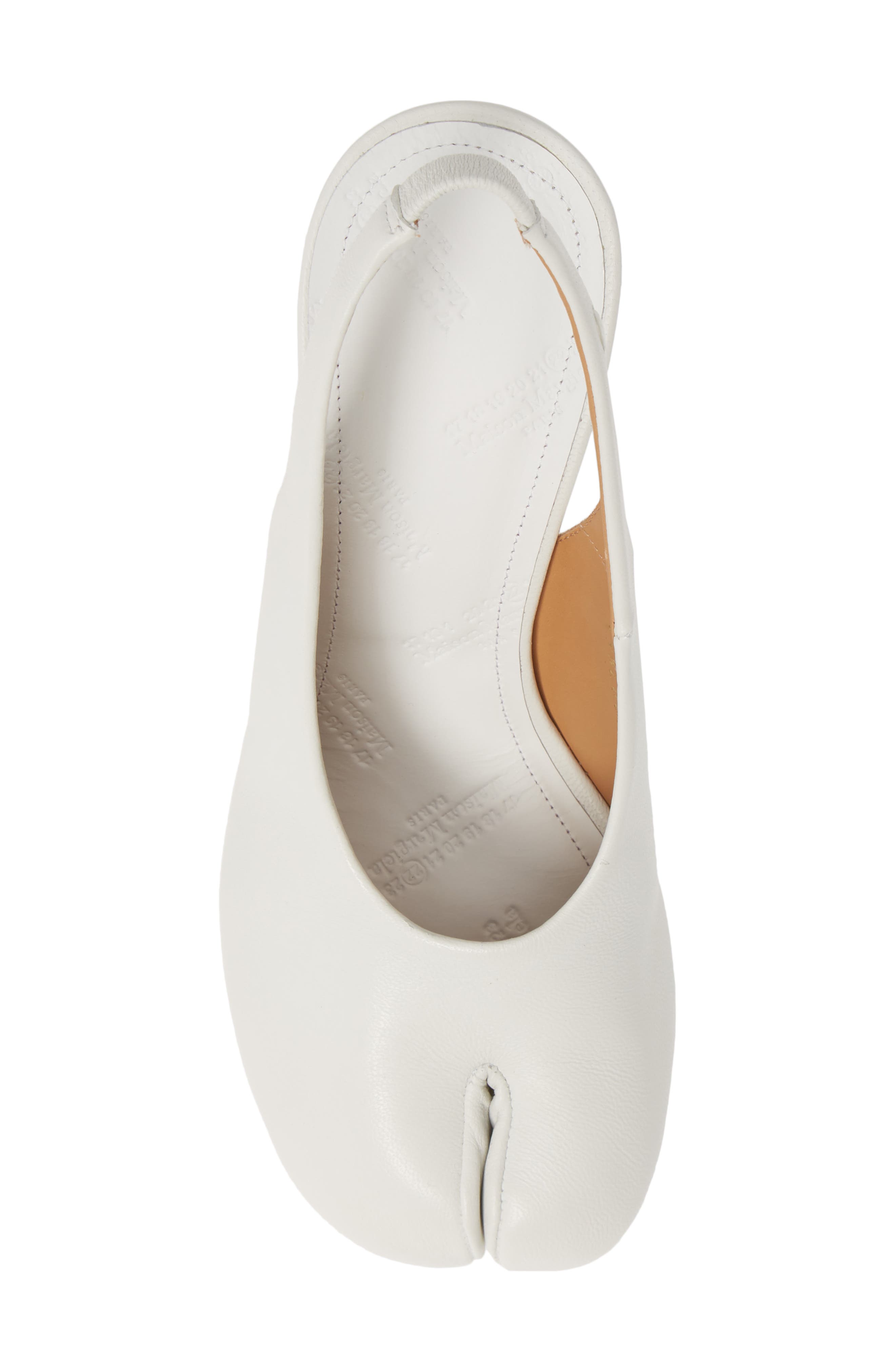 Maison Margiela Tabi Slingback Pump, Alternate, color, 