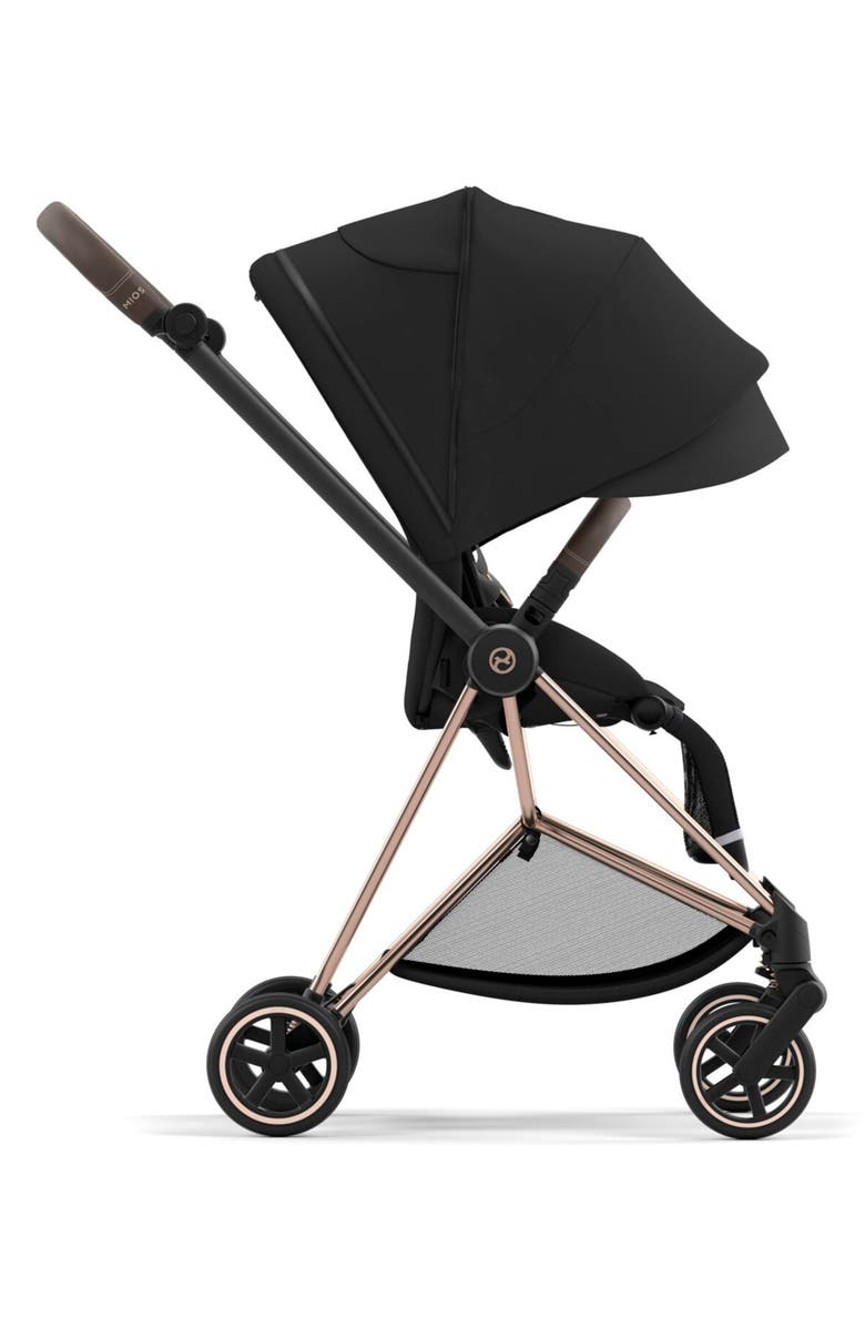 CYBEX MIOS 3 Compact Lightweight Stroller, Alternate, color, Sepia Black