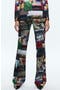 Livi Print Low Rise Pants