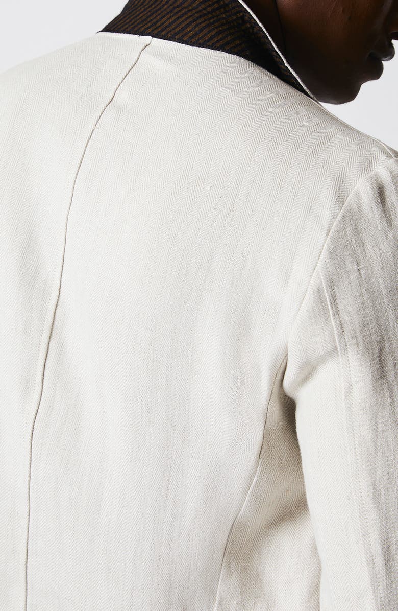 Billy Reid Leo Two-Button Linen Blazer, Alternate, color,