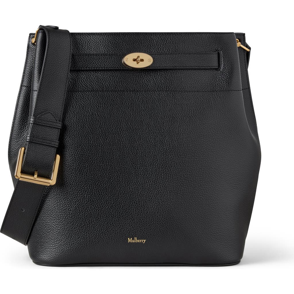 Mulberry Large Islington Bucket In Black