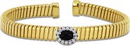 Julianna B. Stone & Cubic Zirconia Bangle Bracelet